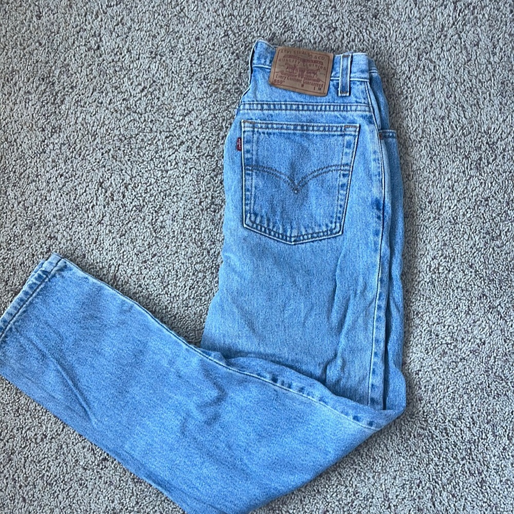 Vintage Levis 550 High Waisted Jeans